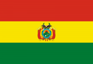 Bandeira da Bolívia PNG.