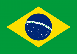 Bandeira do Brasil.