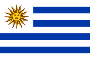 Bandeira do Uruguai png.