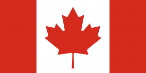 Bandeira do Canadá.