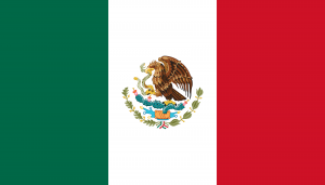 Bandeira do México.