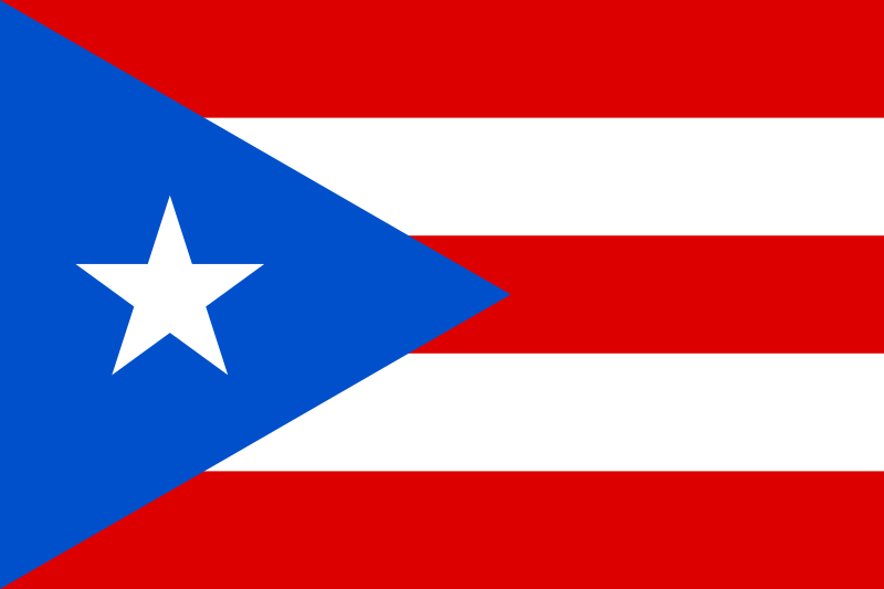 Bandeira de Porto Rico.