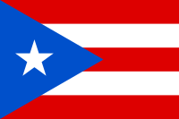 Bandeira de Porto Rico.