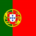 Bandeira de Portugal.
